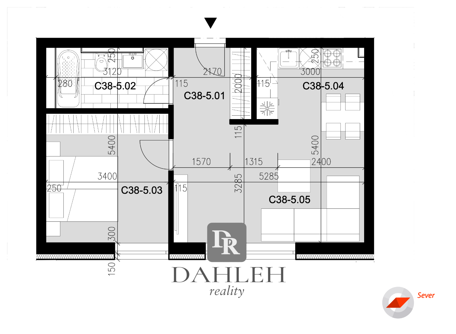 DAHLEH ponúka moderný 2-izbový byt na predaj v projekte NOEMIS, Stupava