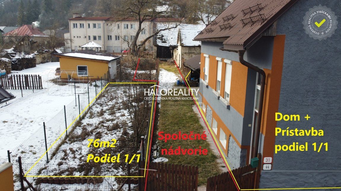 HALO reality - Predaj, rodinný dom Tisovec, Jozeffyho - Námestie  - EXKLUZÍVNE HALO REALITY