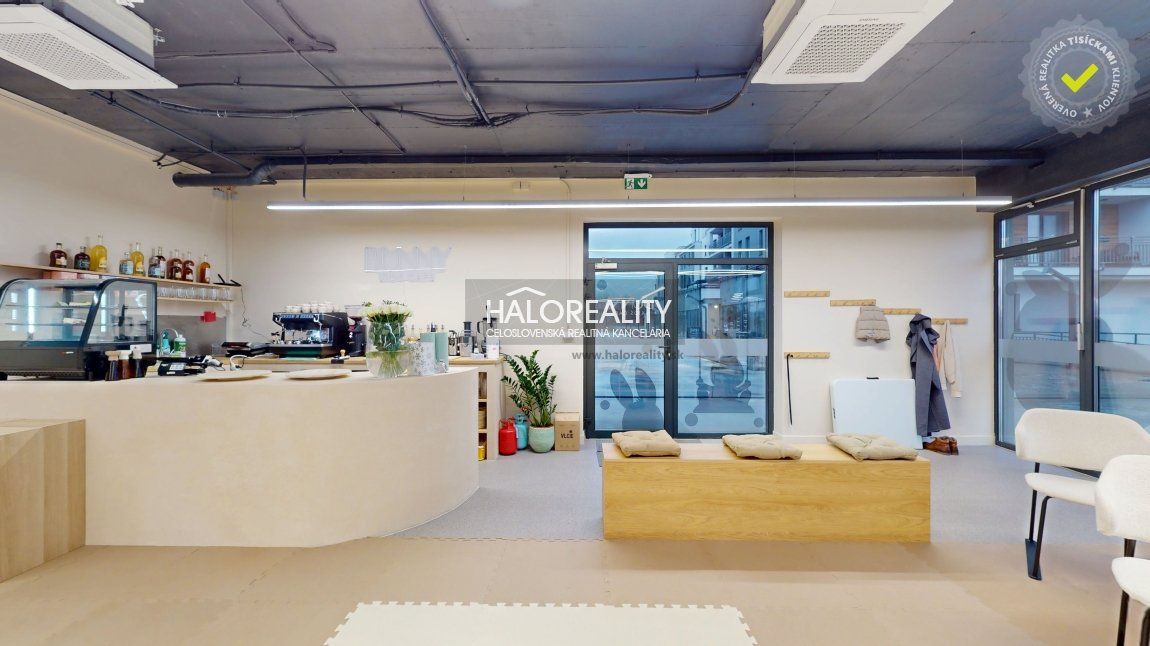 HALO reality - Predaj, obchodný priestor Bratislava Nové Mesto, Tupého - NOVOSTAVBA - EXKLUZÍVNE HALO REALITY