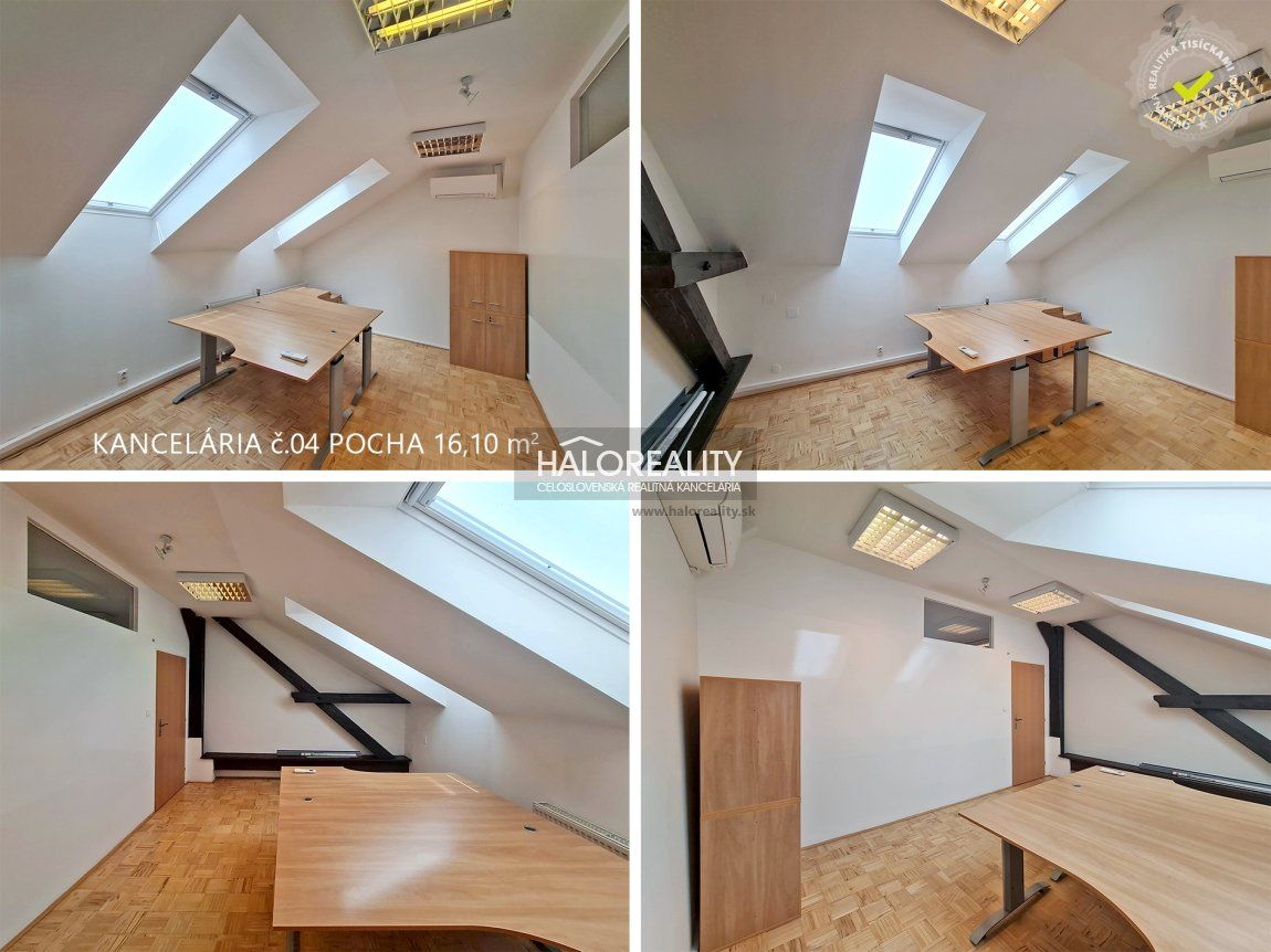 HALO reality - Prenájom, kancelársky priestor Bratislava Staré Mesto, plocha 117,50 m2