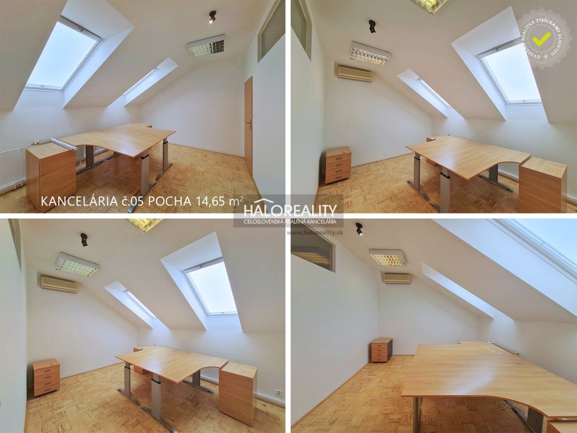 HALO reality - Prenájom, kancelársky priestor Bratislava Staré Mesto, plocha 117,50 m2