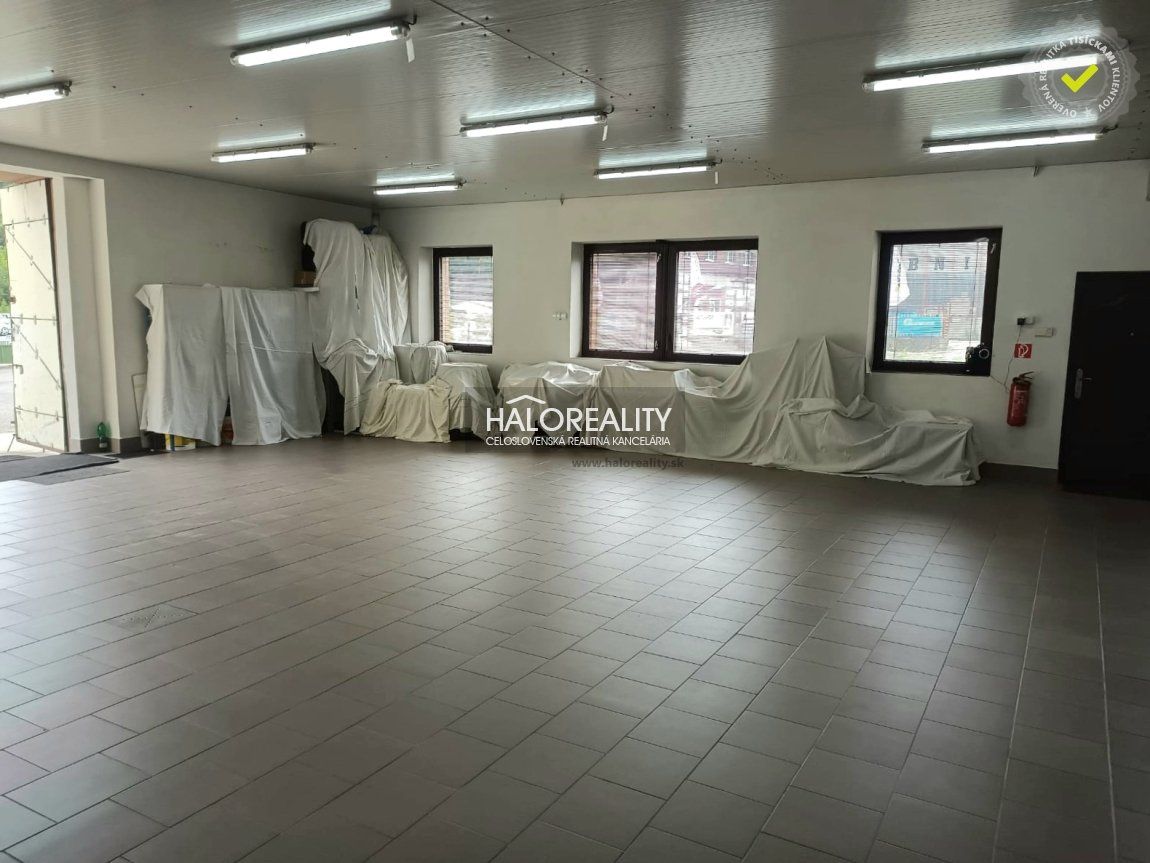 HALO reality - Predaj, skladový priestor Handlová, so sociálnym zázemím - EXKLUZÍVNE HALO REALITY