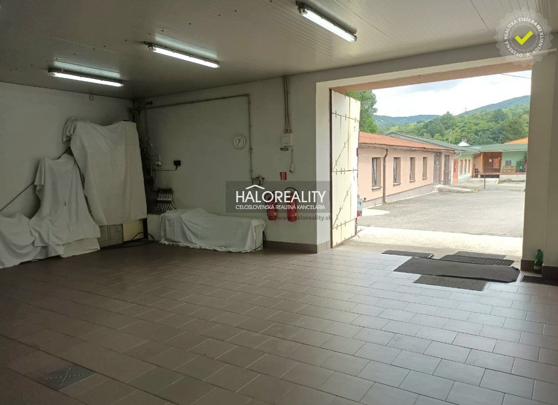 HALO reality - Predaj, skladový priestor Handlová, so sociálnym zázemím - EXKLUZÍVNE HALO REALITY