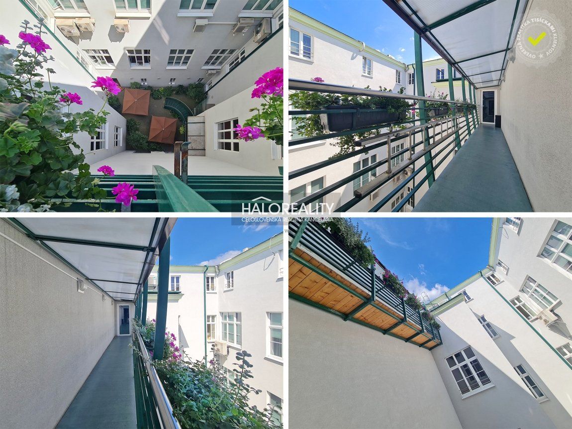 HALO reality - Prenájom, kancelársky priestor Bratislava Staré Mesto, 4 kancelárie 90,73 m2