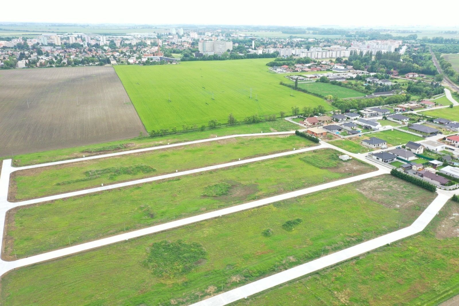 Rozsiahle stavebné pozemky na predaj priamo v Galante