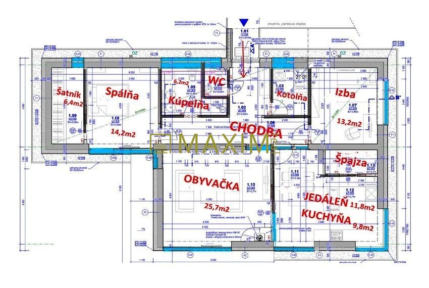 Novostavba rodinného domu Galanta, časť kolónia