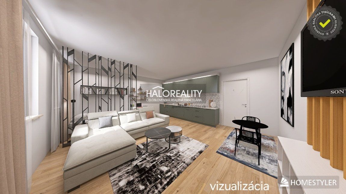 HALO reality - Predaj, jednoizbový byt Bratislava Ružinov, Ovocné sady-s parkovacím miestom - NOVOSTAVBA