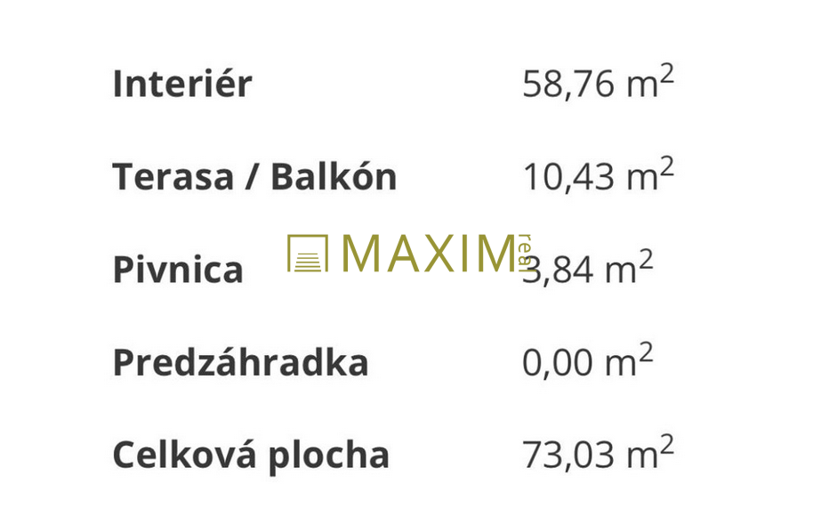 2- izbový byt na Orechovej ulici v Dunajskej Lužnej