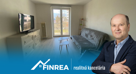 FINREA│ Dvojizbový byt,(53m2) v centre Martina