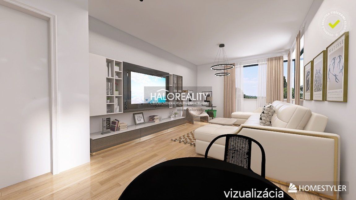 HALO reality - Predaj, dvojizbový byt Bratislava Podunajské Biskupice, +parkovacie miesto, Perličková - NOVOSTAVBA - EXKLUZÍVNE HALO REALITY