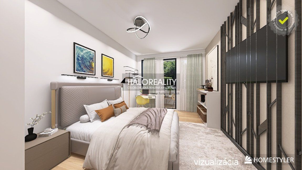 HALO reality - Predaj, dvojizbový byt Bratislava Podunajské Biskupice, +parkovacie miesto, Perličková - NOVOSTAVBA - EXKLUZÍVNE HALO REALITY