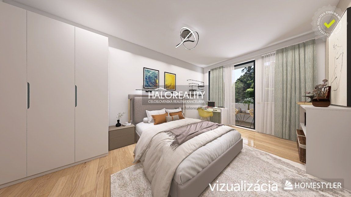 HALO reality - Predaj, dvojizbový byt Bratislava Podunajské Biskupice, +parkovacie miesto, Perličková - NOVOSTAVBA - EXKLUZÍVNE HALO REALITY