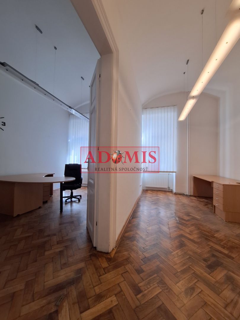 prenájom priestorov v historickej budove 88m2,162m2,450m2 centrum Košice, Mäsiarska ulica