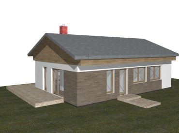 DELTA - Murované novostavby bungalovov s krásnym výhľadom na okolitú prírodu