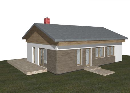 DELTA - Murované novostavby bungalovov s krásnym výhľadom na okolitú prírodu