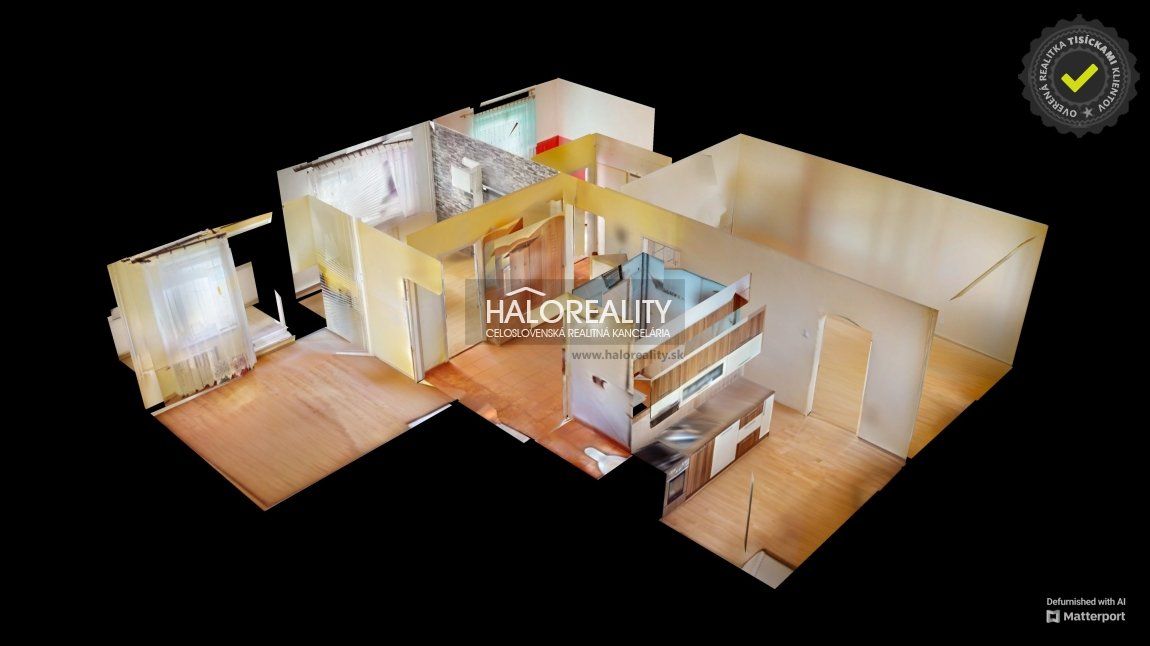 HALO reality - Predaj, štvorizbový byt Cinobaňa - EXKLUZÍVNE HALO REALITY
