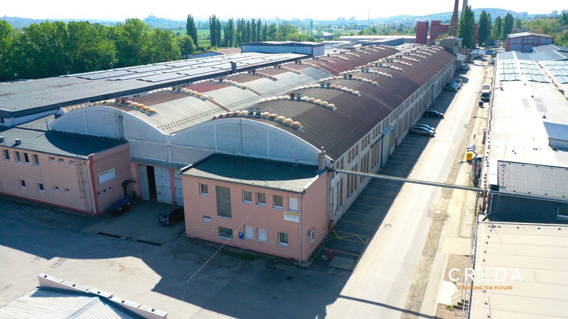 CREDA | prenájom 6 000 m2 výrobná hala, Nitra - Lužianky