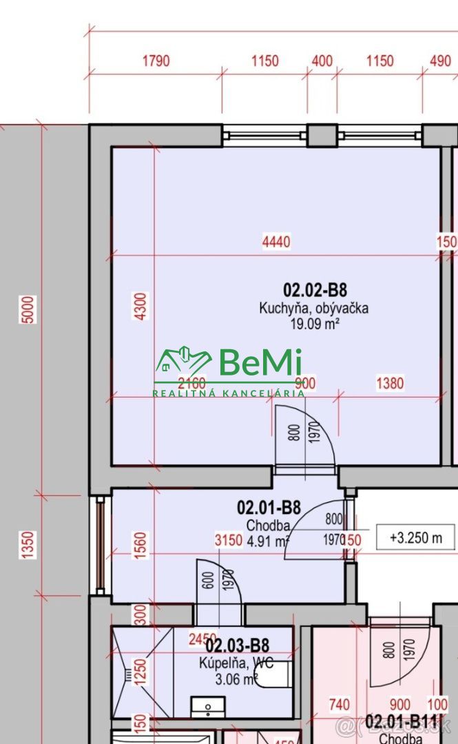 Na predaj 1 izbový byt s parkovacím miestom