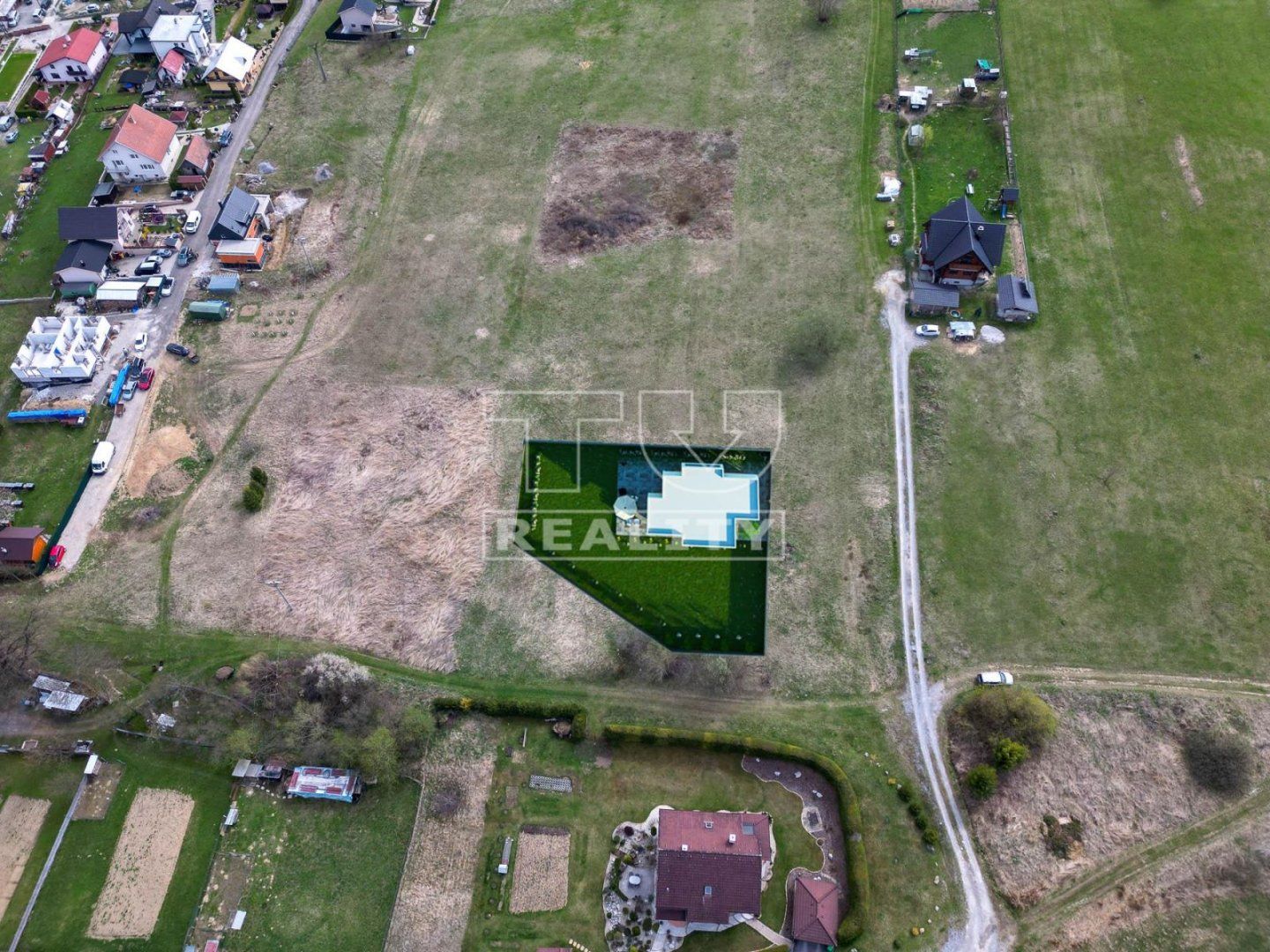 EXKLUZÍVNE-STAVEBNÝ POZEMOK, DOLNÁ TIŽINA, VÝMERA 912m²