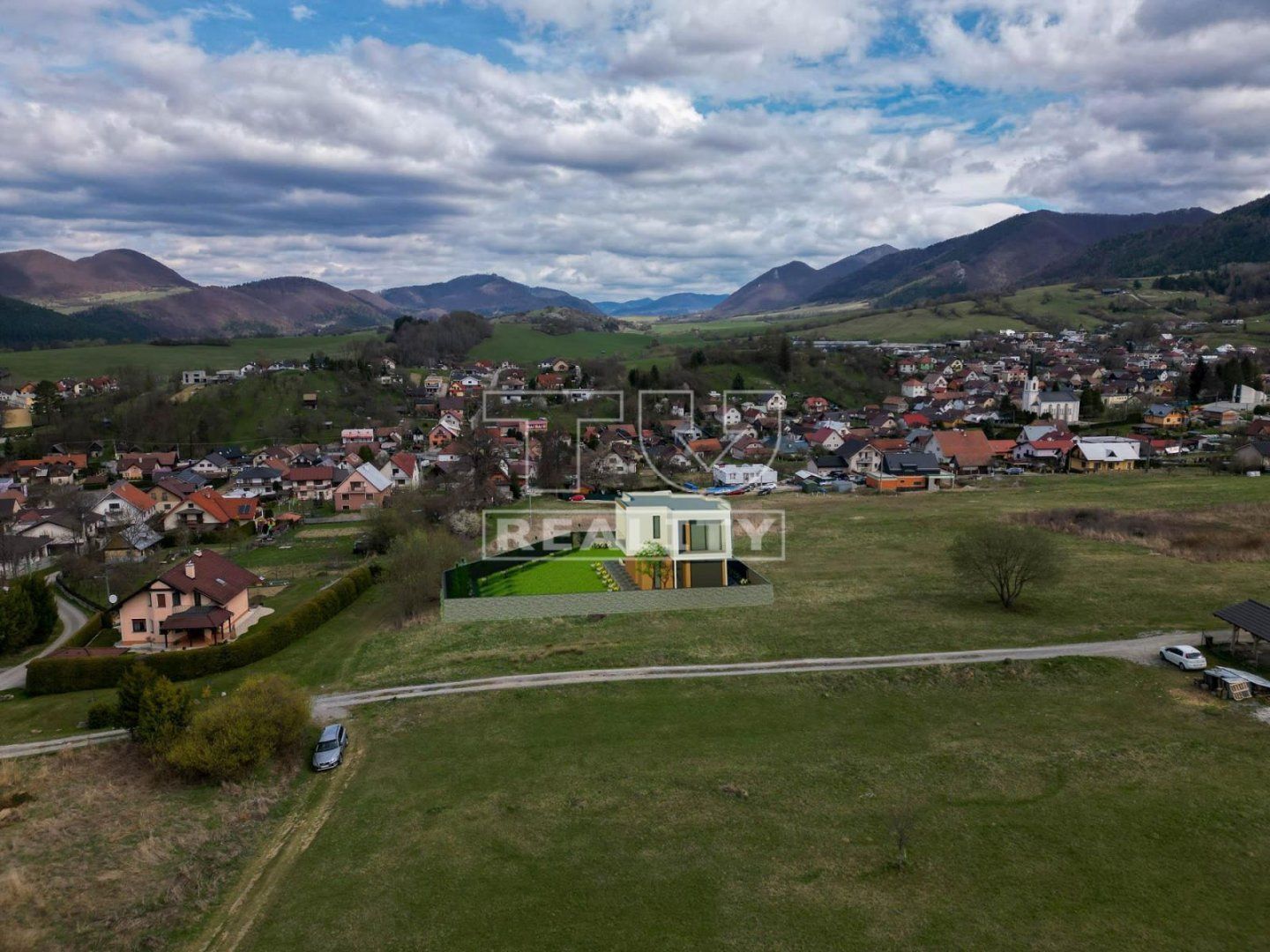 EXKLUZÍVNE-STAVEBNÝ POZEMOK, DOLNÁ TIŽINA, VÝMERA 912m²