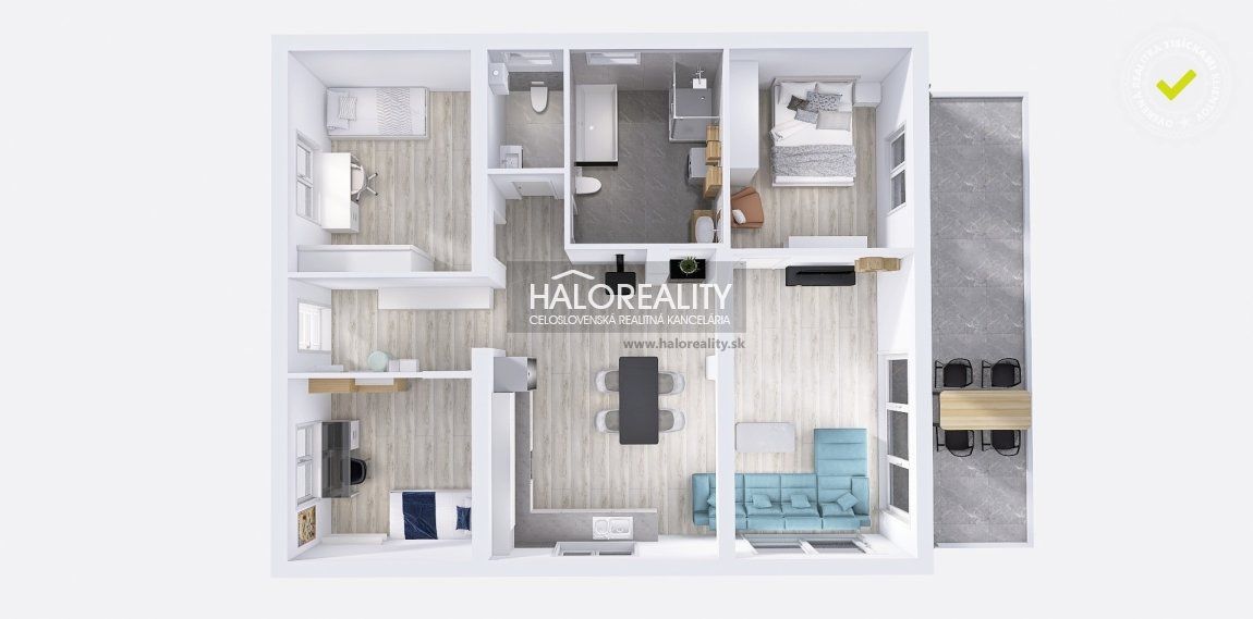 HALO reality - Predaj, rodinný dom Hrubá Borša, Jazerná ul. - NOVOSTAVBA - EXKLUZÍVNE HALO REALITY