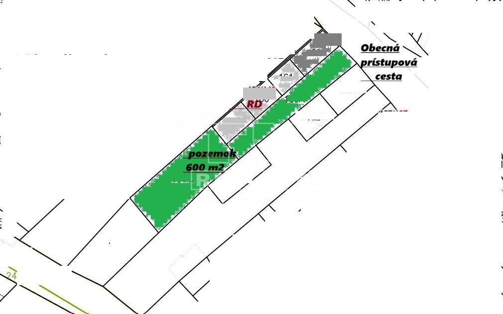 Ponúkame na predaj RD o rozlohe 600 m2v Myslave.