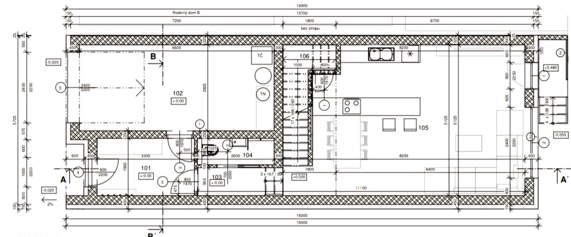 ADOMIS - predáme nadštandardné 4-izb. tehlové rodinné domy 192m2,garáž,3x kúpelňa,3x wc,balkón, terasa, záhrada, Nižná Hutka.