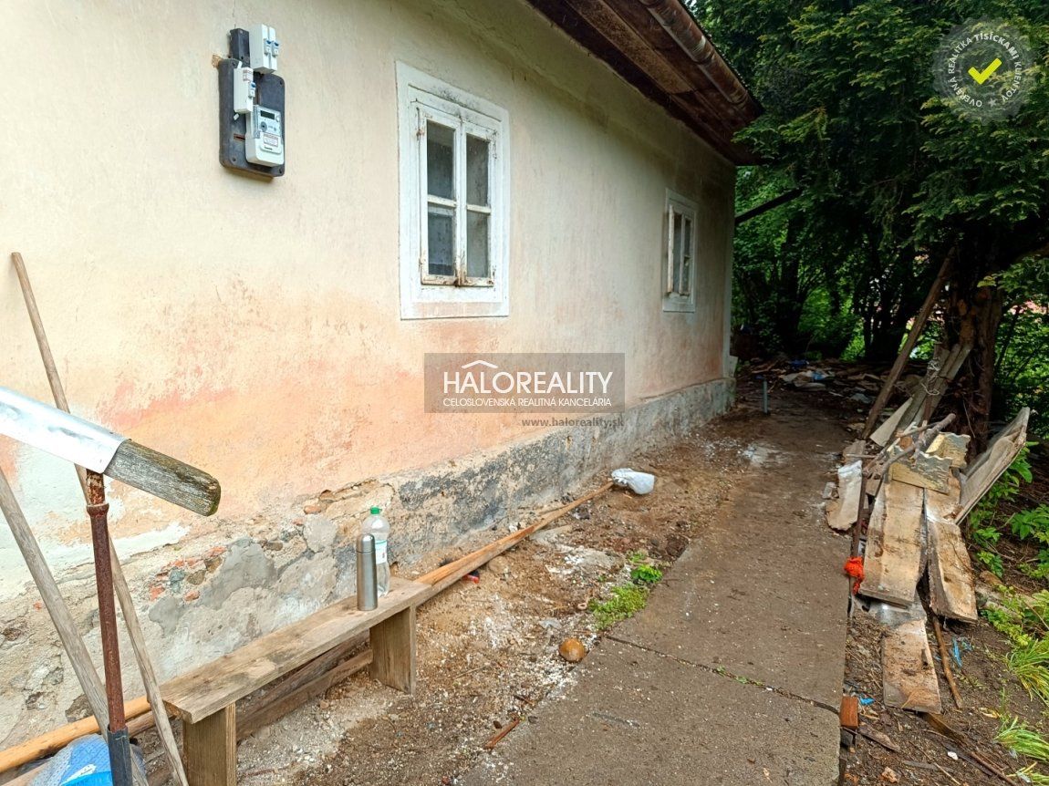 HALO reality - Predaj, chalupa Hodruša - Hámre, Banská Hodruša - EXKLUZÍVNE HALO REALITY