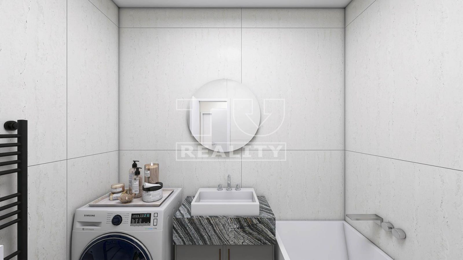 Na predaj priestranný 3-izbový byt s balkónom v obci Bošany