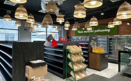 Pekný obchodný priestor /120 m2/ v novostavbe s 3 parkovacími miestami na Tomášikovej ul.