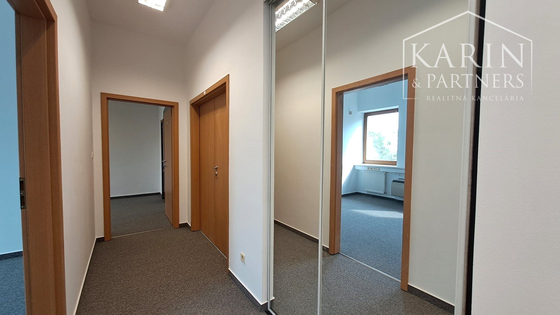 Prenájom klimatizované kancelárske priestory od 10 m2, Záhradnícka ulica, BA II Ružinov-Nivy