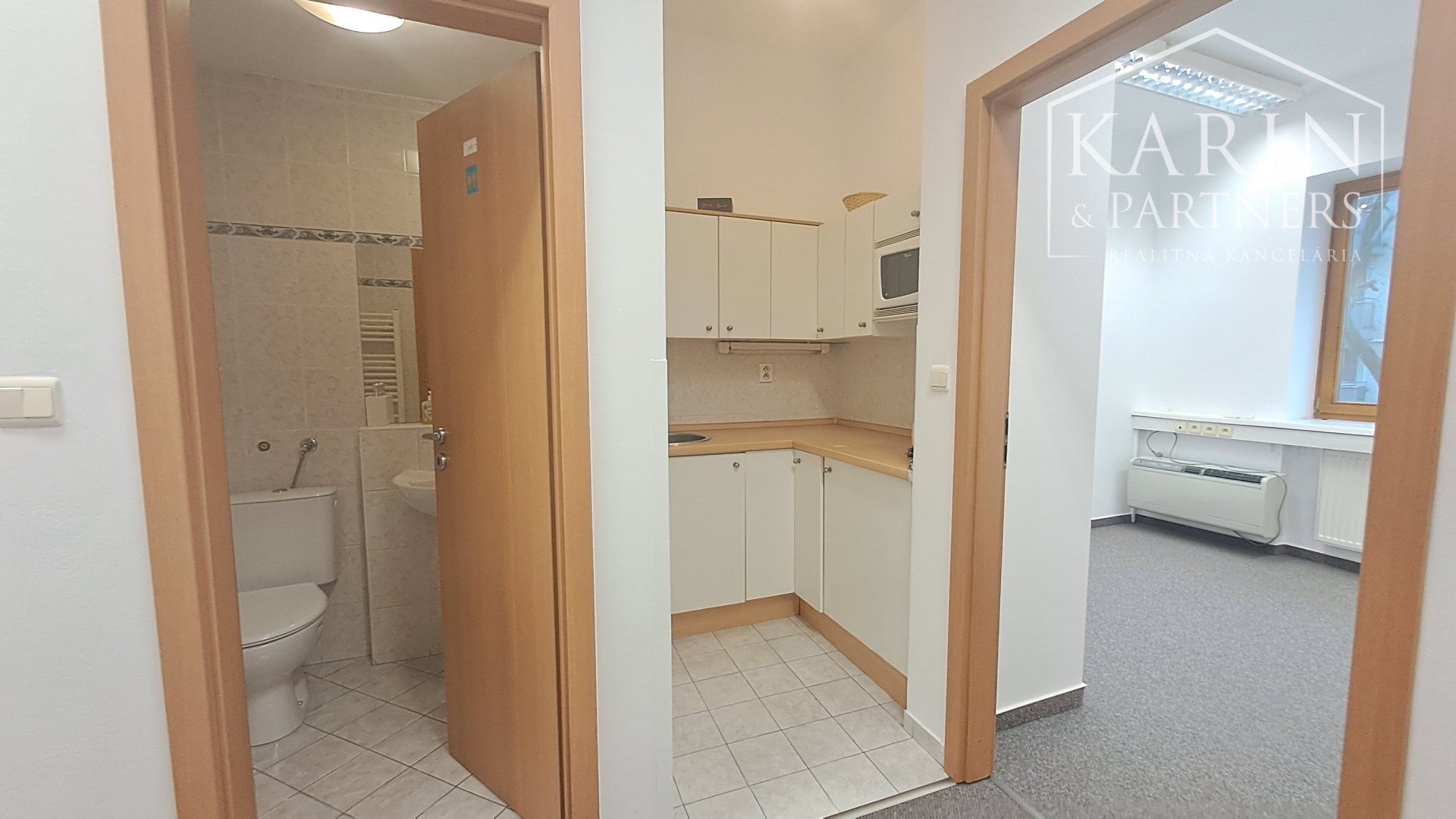 Prenájom klimatizované kancelárske priestory od 10 m2, Záhradnícka ulica, BA II Ružinov-Nivy