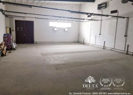 DELTA - Skladové a výrobné priestory v priemyselnom areáli v Kežmarku