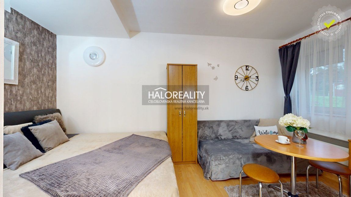 HALO reality - Predaj, jednoizbový byt Donovaly, TATRAN - EXKLUZÍVNE HALO REALITY