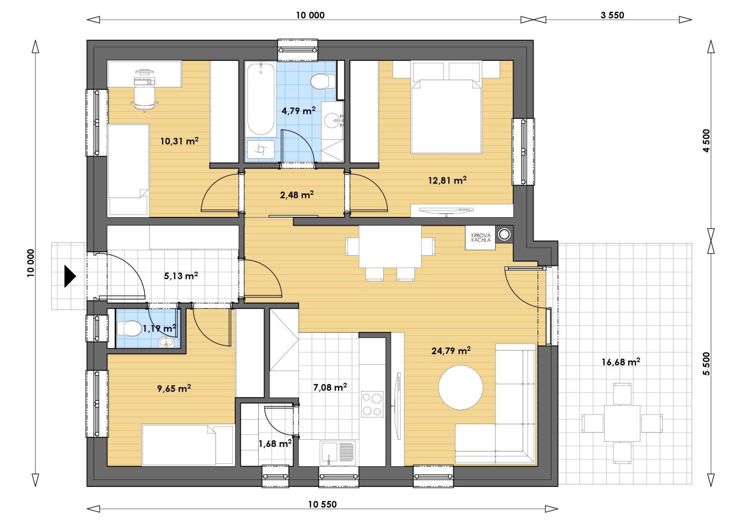 Predaj Rodinný dom Rodinný dom-Predaj-Ohrady-186000.00 €