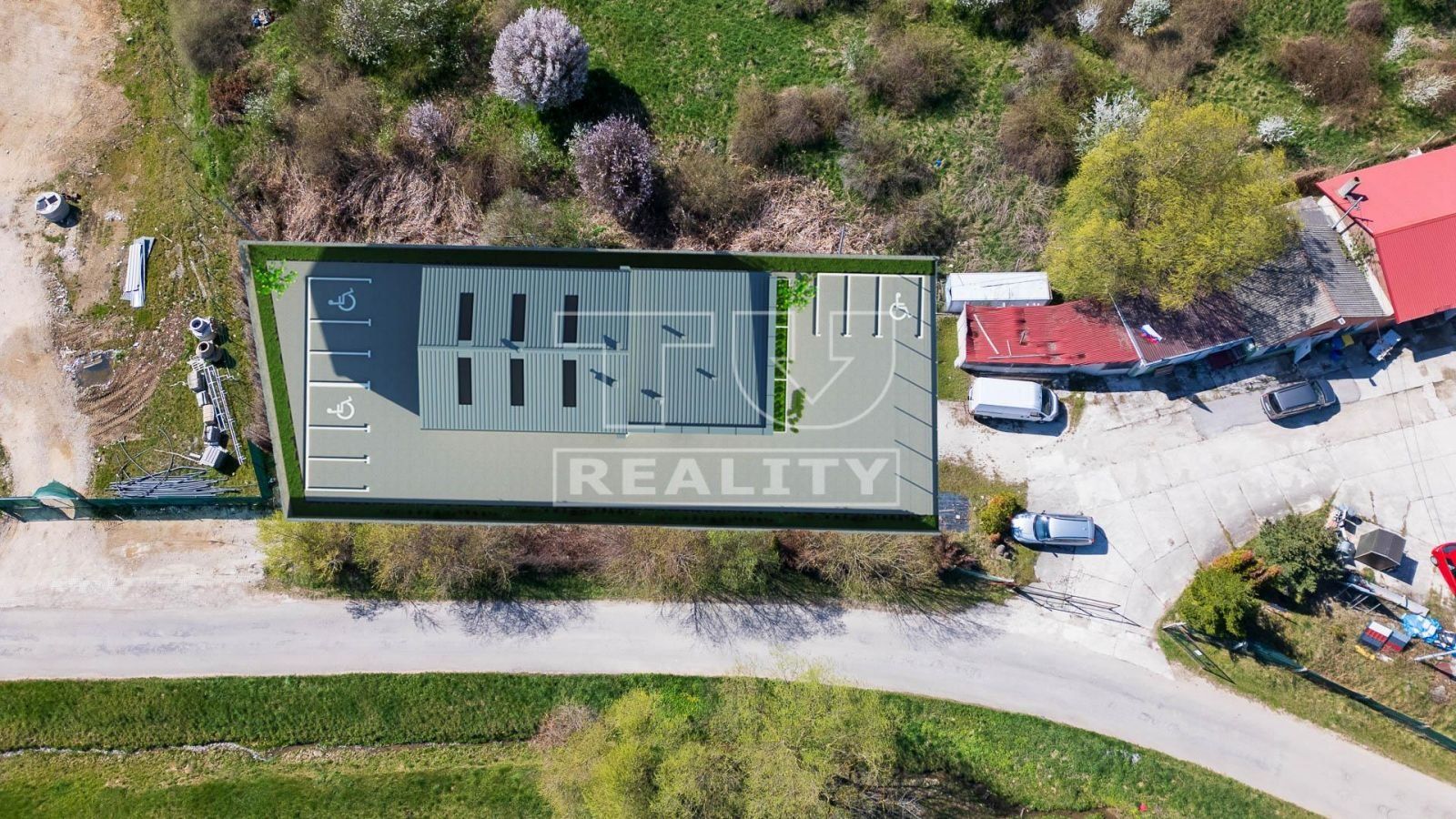 Tureality ponúka na predaj pozemok o rozlohe 1200 m2 vhodný na priemyslelnú výrobu alebo sklad