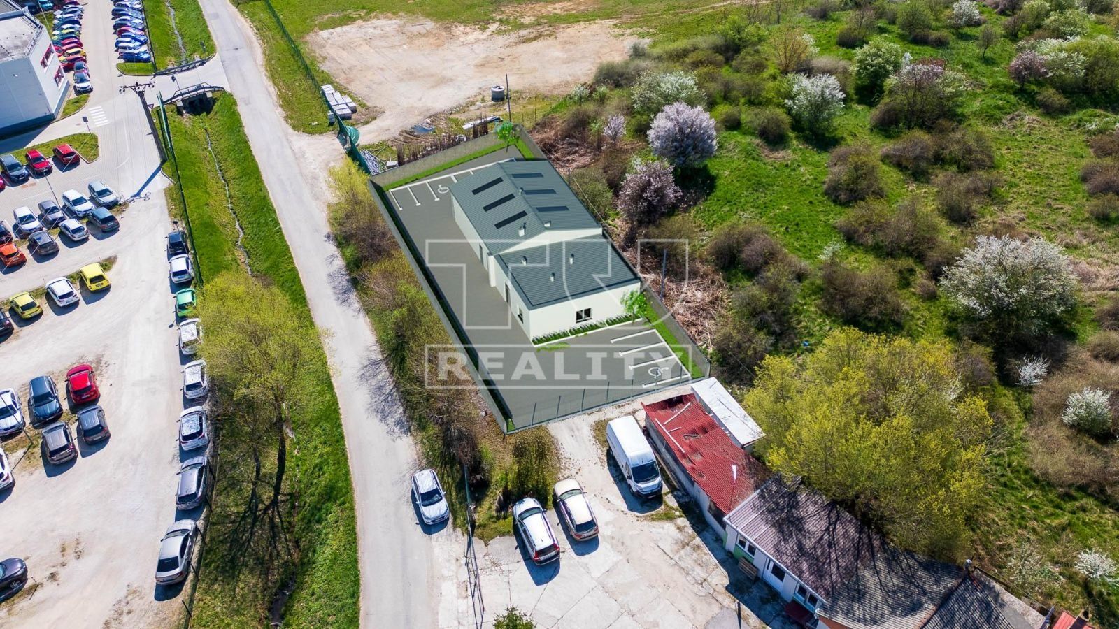 Tureality ponúka na predaj pozemok o rozlohe 1200 m2 vhodný na priemyslelnú výrobu alebo sklad