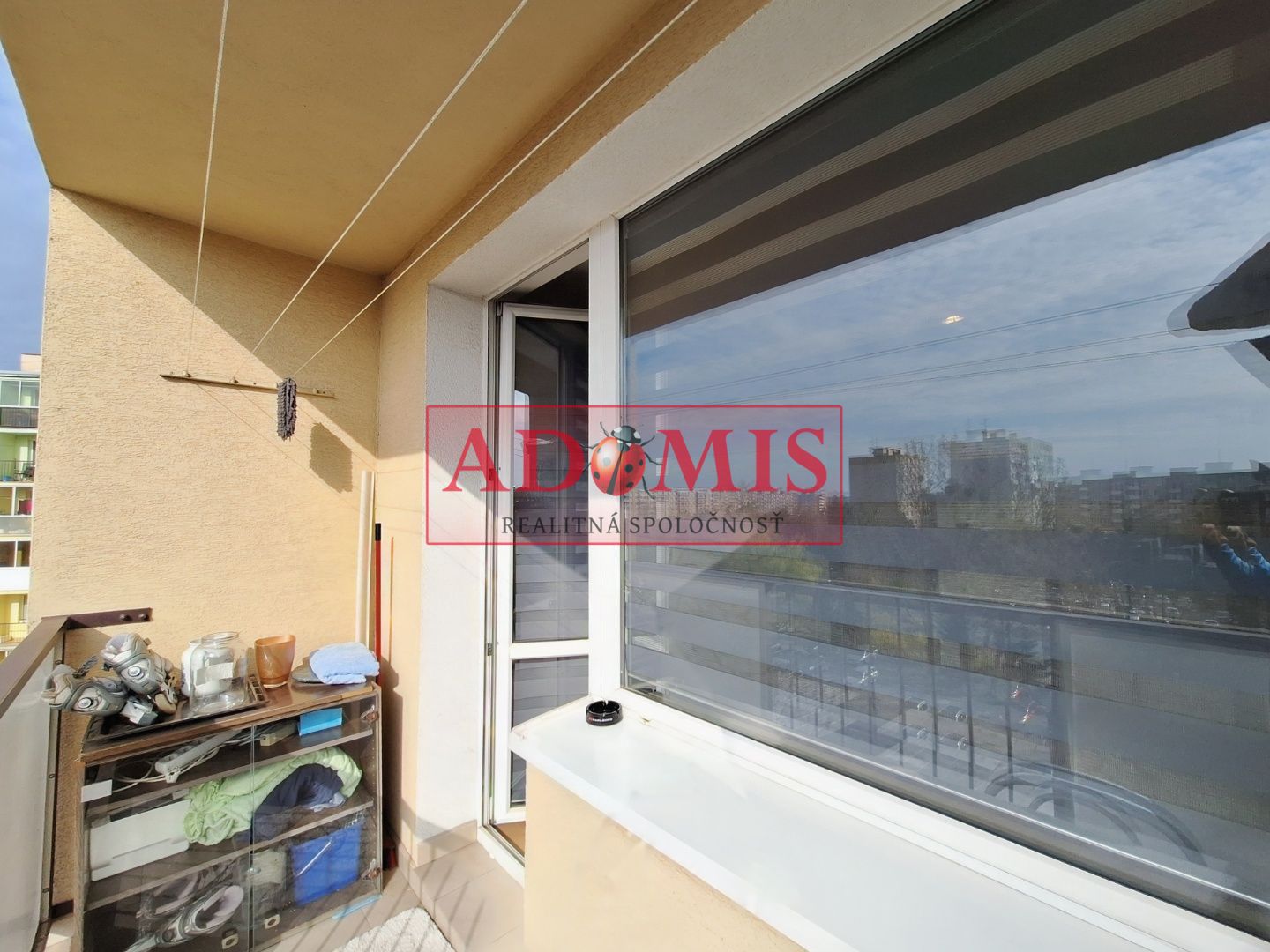 ADOMIS - 3-izb bezbariérový byt, loggia 71m2, rekonštrukcia, Muškátová ulica, Košice Západ