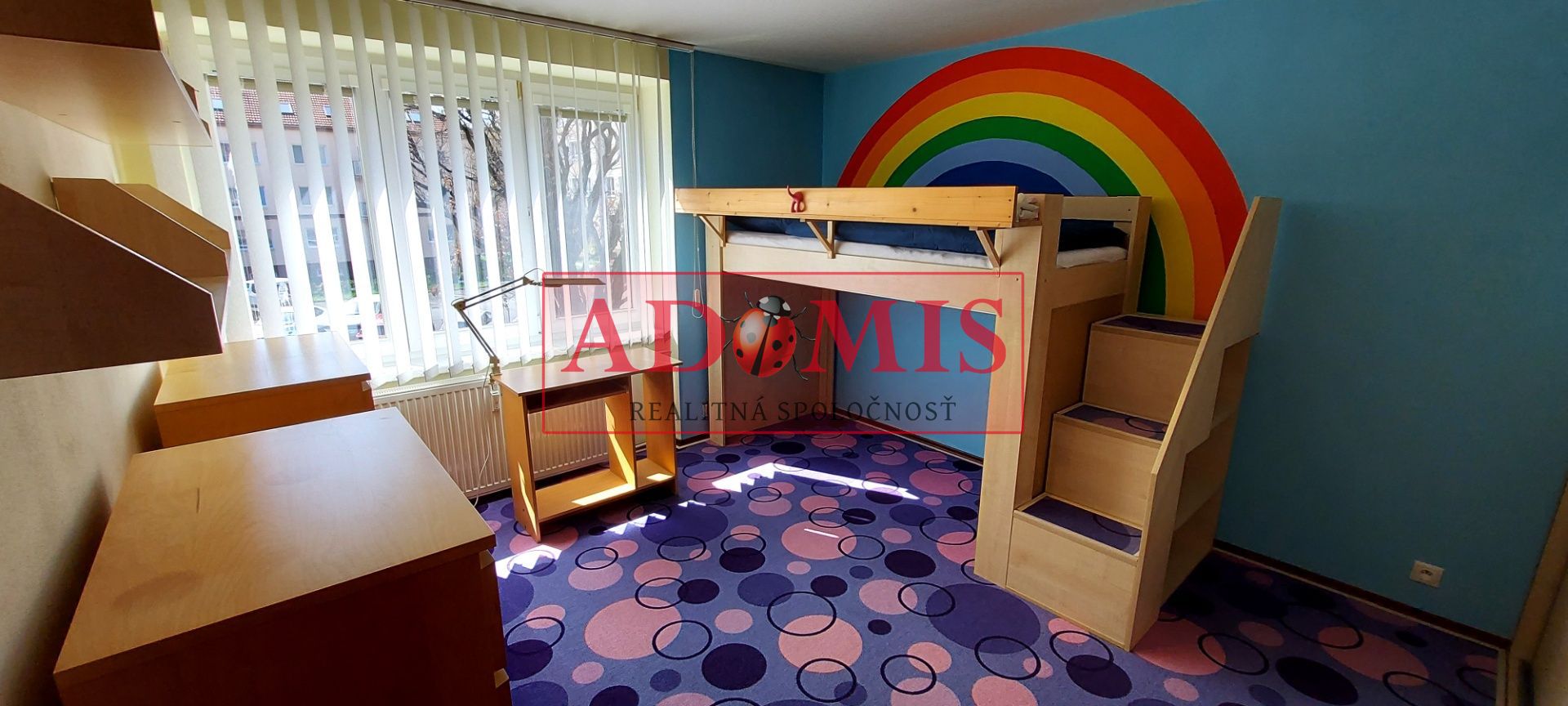 ADOMIS – prenájom 2-izb., jedno parkovacie miesto, Letná ulica, Košice