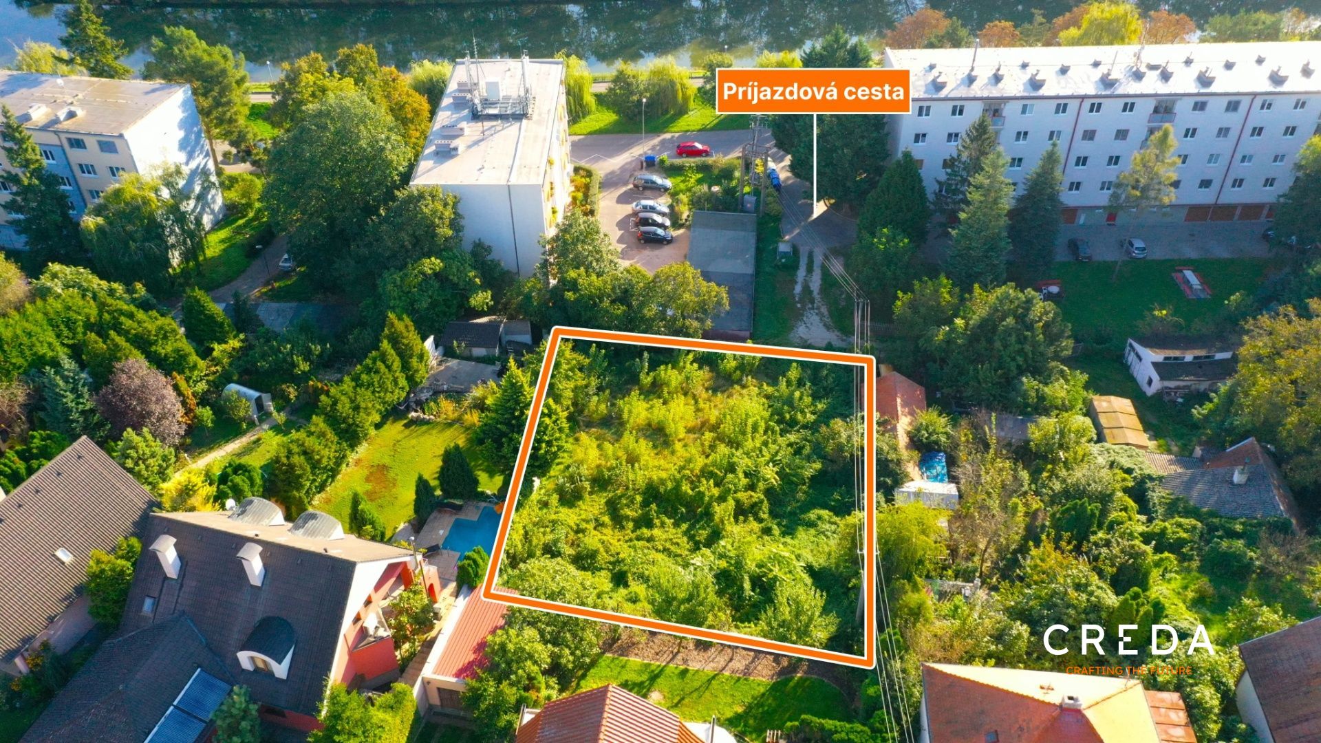 CREDA | predaj stavebný pozemok na bytovú výstavbu, Nitra, Wilsonovo nábrežie