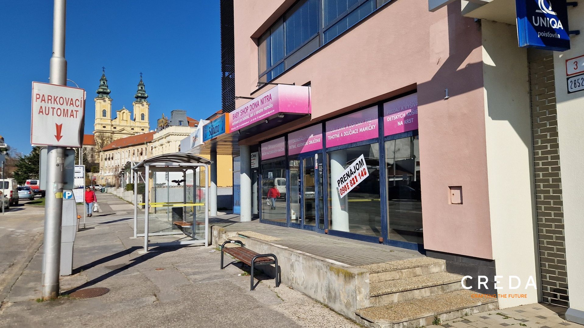 CREDA | prenájom komerčného priestoru 146 m2, Nitra