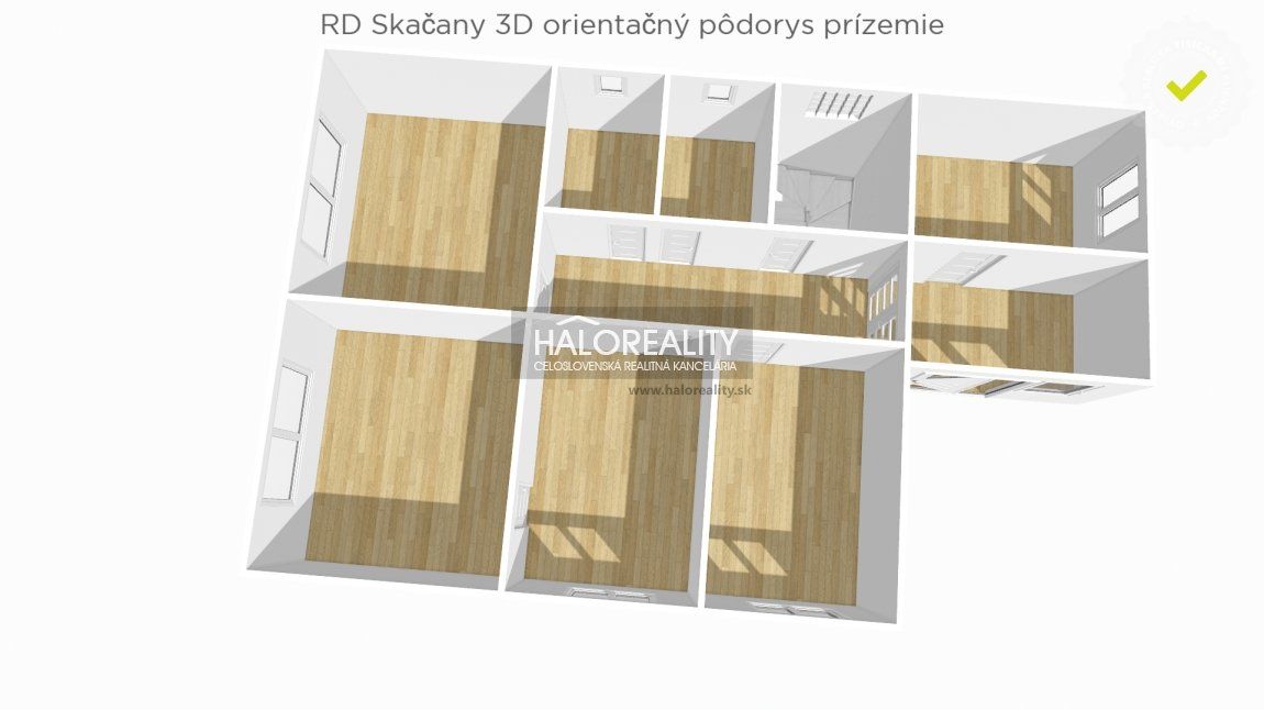 HALO reality - Predaj, rodinný dom Skačany, Cintorínska ulica - EXKLUZÍVNE HALO REALITY
