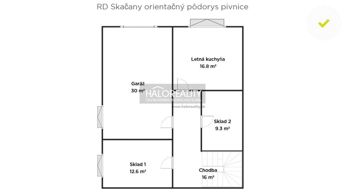 HALO reality - Predaj, rodinný dom Skačany, Cintorínska ulica - EXKLUZÍVNE HALO REALITY