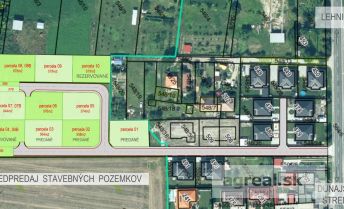 Predaj- cenovo atraktívny stavebný pozemok (574 m²) v novej obytnej zóne, Michal na Ostrove – Kolónia (iba 20 min. do Ružinova!)