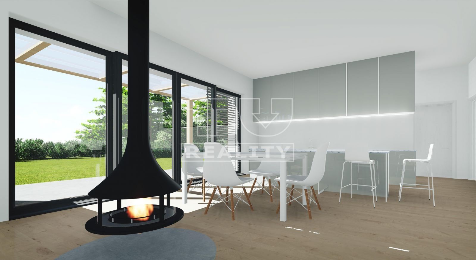 Moderný 4i RD s rovnou strechou – čistý dizajn, komfortné bývanie s terasou
