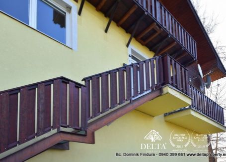 DELTA - Štýlový, zariadený 3-izbový byt s balkónom a samostatným vchodom v blízkosti Tatier