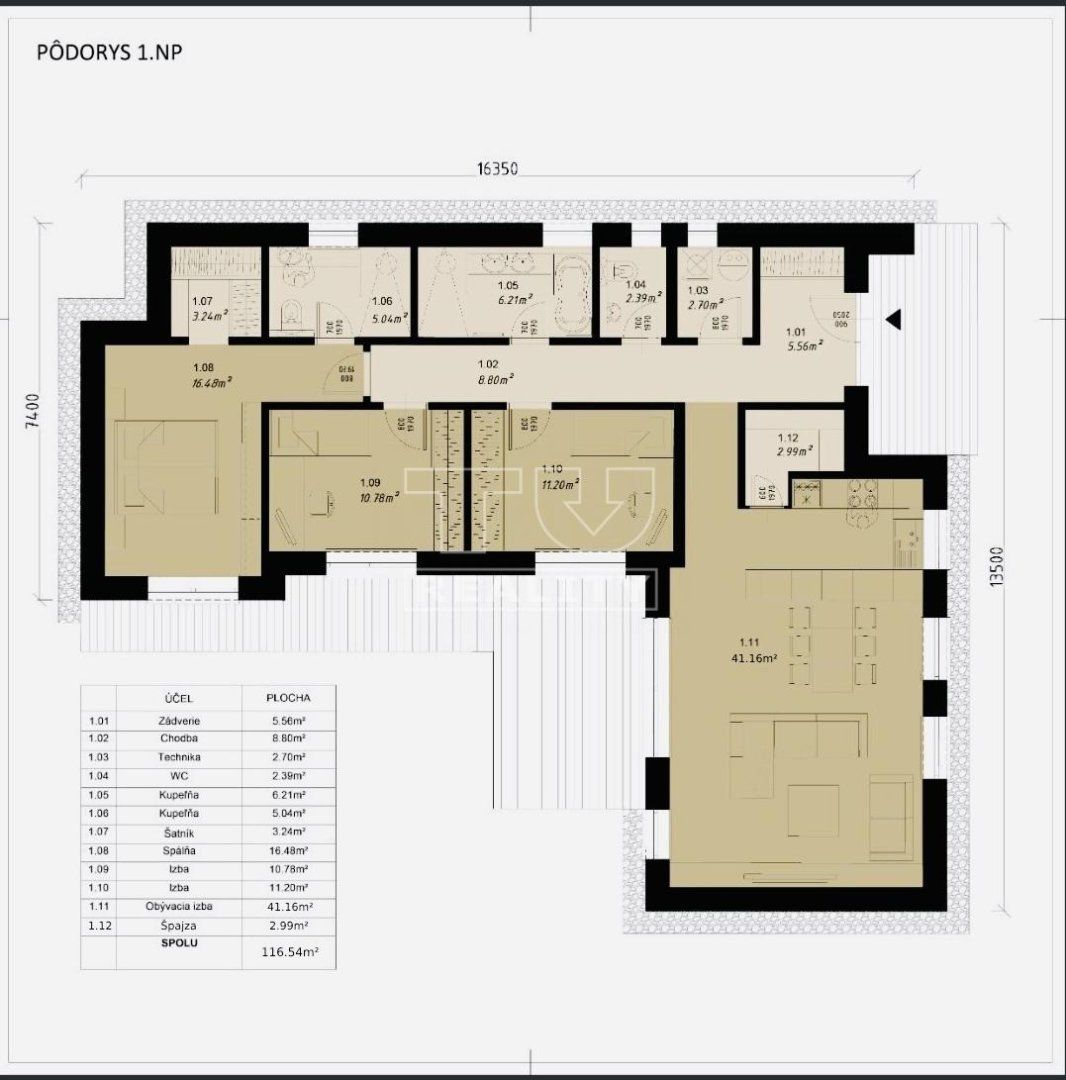 Predaj moderného bungalovu v Miloslavove,150m2