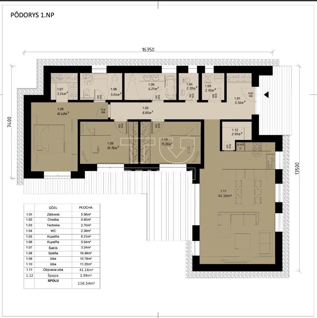 Predaj moderný dom v Miloslavove s bazénom v Miloslavove,147m2