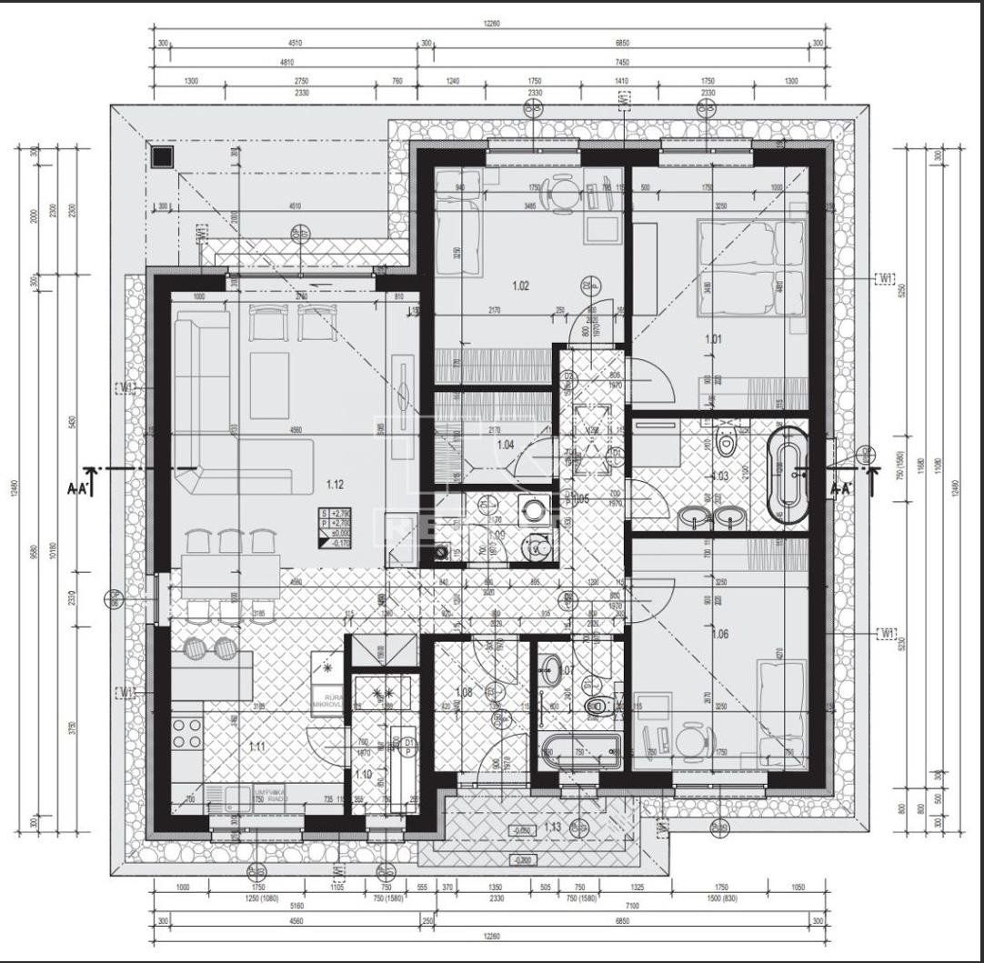 Predaj moderného 4 izb. bungalovu v Miloslavove,117m2