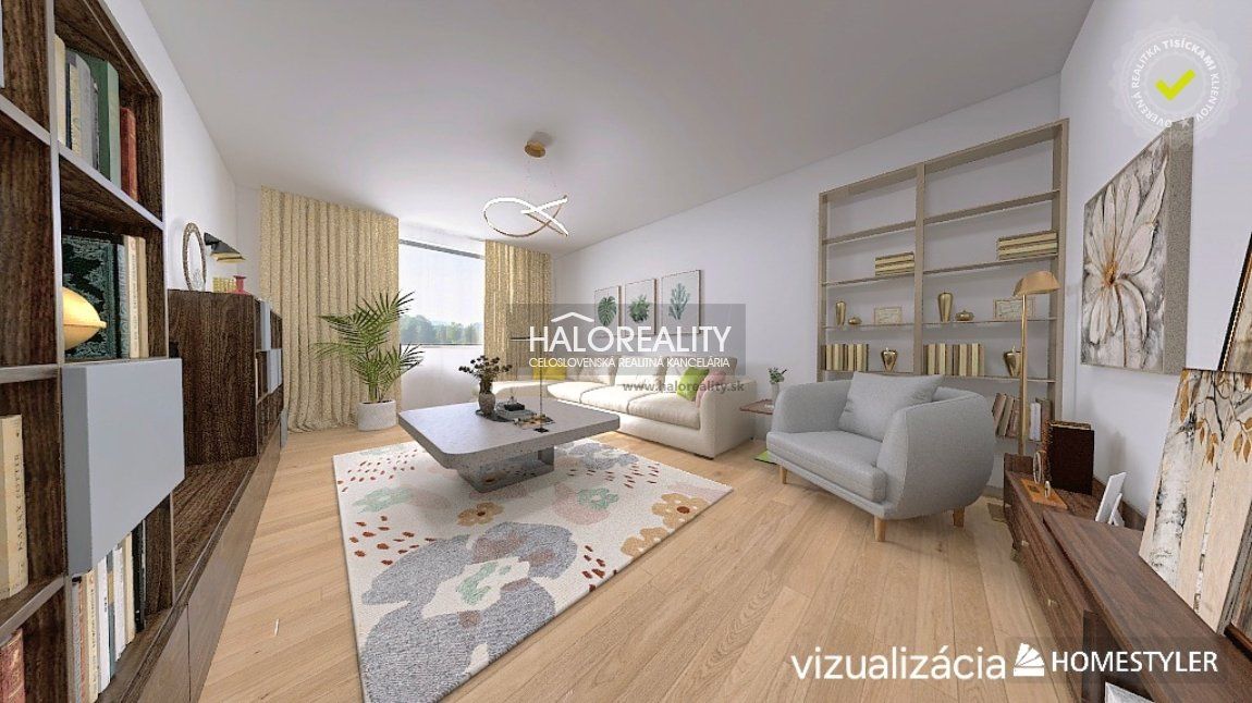 HALO reality - Predaj, trojizbový byt Bratislava Nové Mesto, Riazanská - EXKLUZÍVNE HALO REALITY